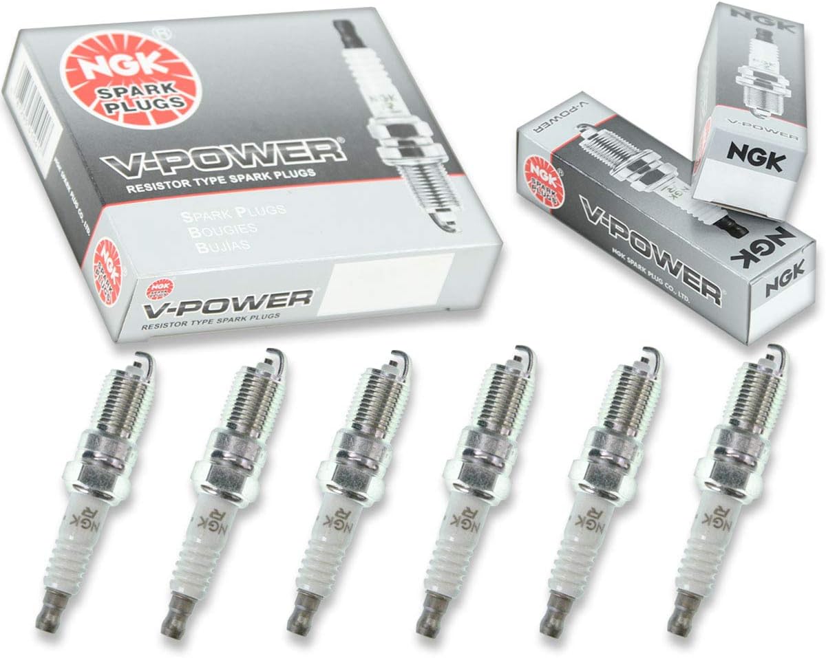 Amazon Com 6 Pcs Ngk V Power Spark Plugs For 2000 2005 Chevrolet Impala 3 8l 3 4l 3 8l V6 Engine Kit Set Tune Up Automotive