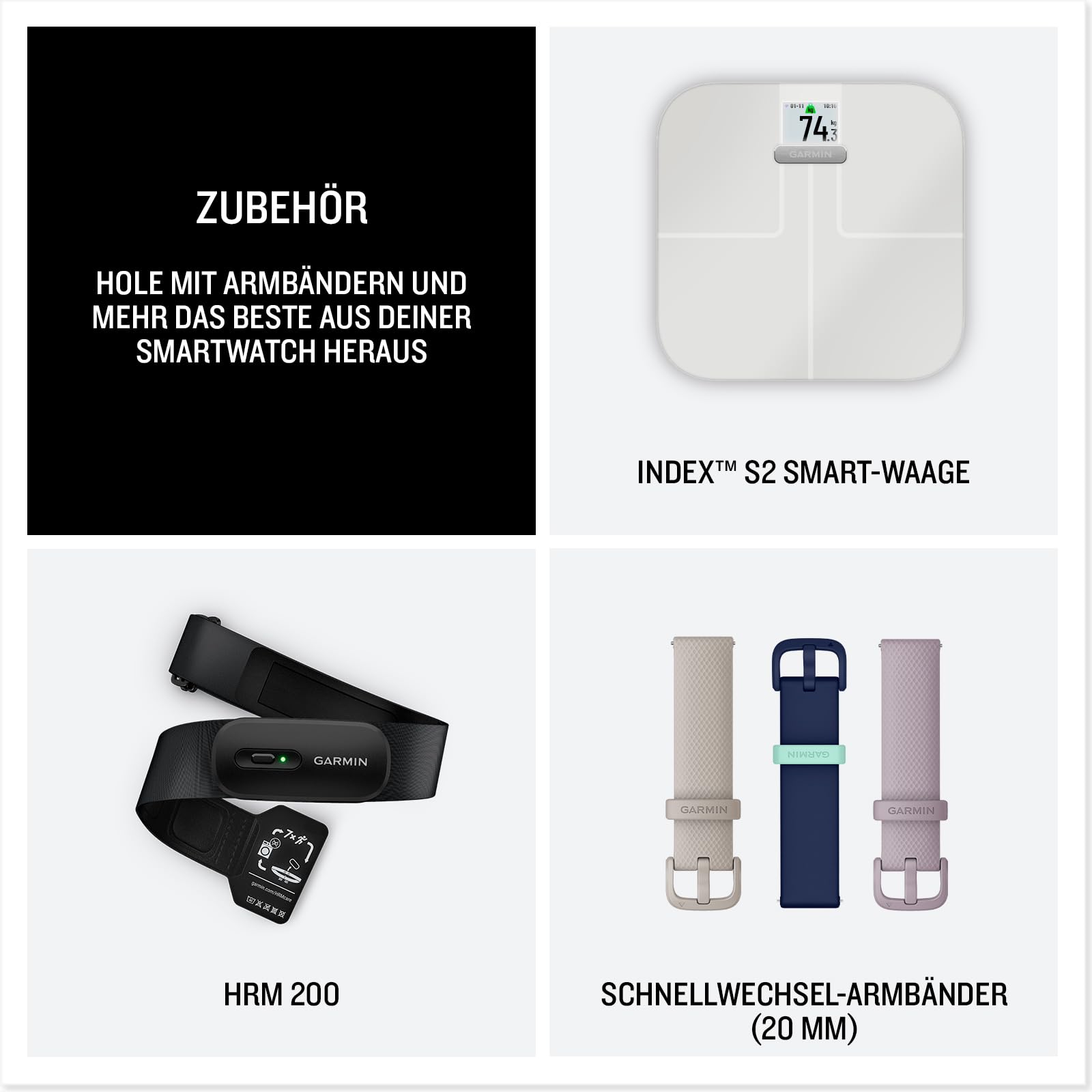 Garmin vívoactive 6 42mm - Fitness-Smartwatch, 1,2