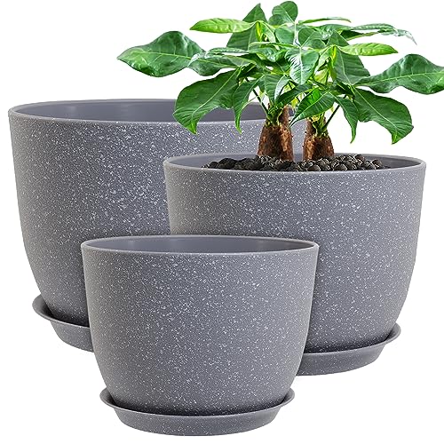 UOUZ 12/10/9 Large Modern Plant Pots