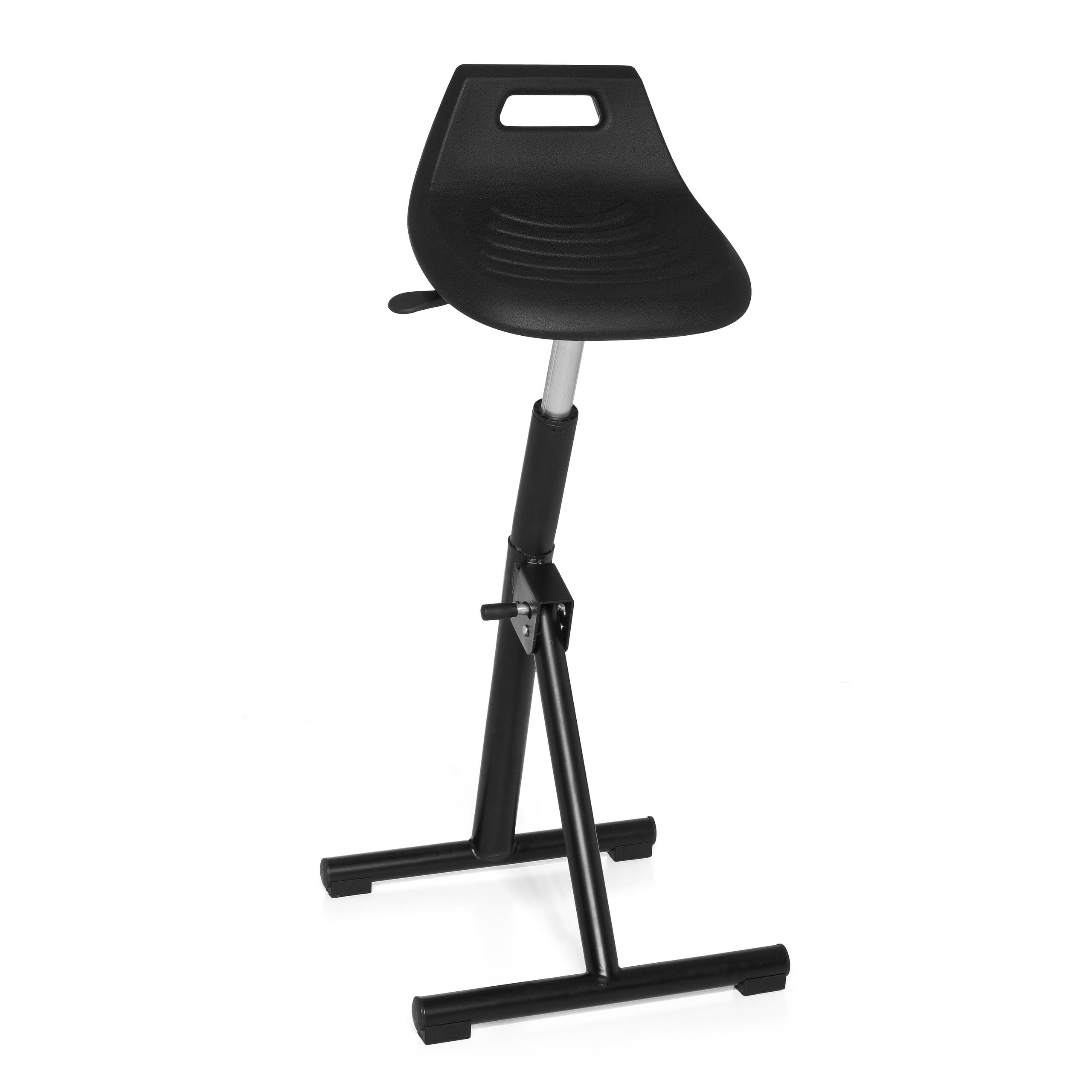 hjh OFFICE, 665150, Counter chair, draughtsman chair, TOP WORK 31, black, foam, high rise task chair, stand, ironing chair, height adjustable