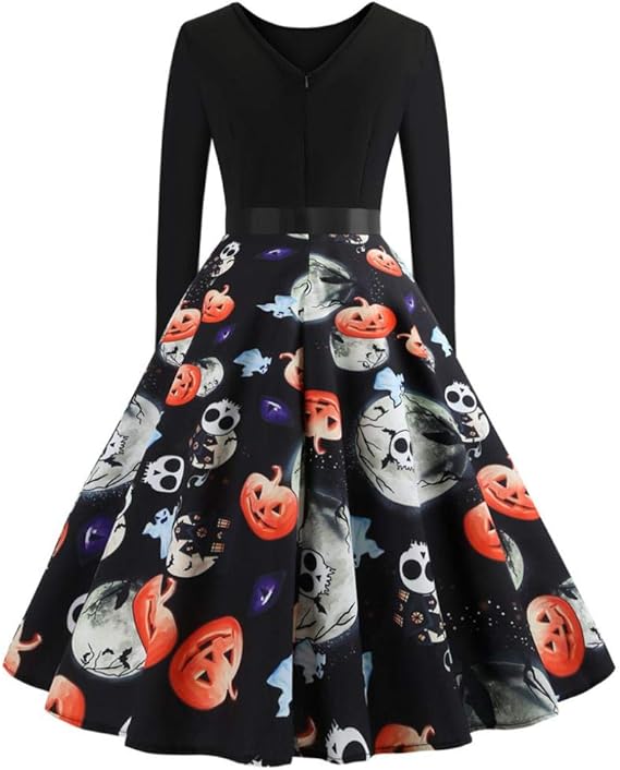 vintage style halloween dress