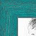 ArtToFrames 11x14 inch Turqoise Rustic Barnwood Wood Picture Frame, WOM0066-1343-YAQU-11x14
