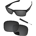 PapaViva Replacement Lenses & Screwdriver for Oakley TwoFace OO9189 Sunglass