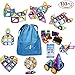 Magnetic Blocks,Magnetic Building Blocks Toys Set,Kuloe Kids Magnetic Toys Educational Building Tiles Blocks-133Pcs