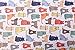 Ulster Weavers Catwalk Tea Towel, 100% Cotton - with Cute Multicoloured Cat Animal Hand Drawn Design - Kitchen and Cooking Gifts for Bakers & Chefs - Homeware & Kitchenware Range