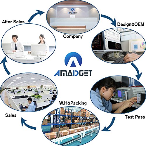 Amadget 1pc 830 + 6pcs 170 tie point tie point Solderless Circuit Breadboard + 40P 20cm Wire Jumper Cable 1P-1P Male-Male/Female-Female/Male-Female - Thumbnail 3
