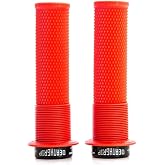 DMR Brendog Death Grip | DMR Flanged Lock-On MTB Grips - Thick Kraton Rubber, Brendog Design