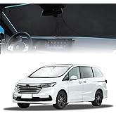 for Odyssey 2026 Windshield Sun Shade Foldable Sunshade fit for Honda Odyssey 2018-2024 2025 LX,EX,EX-L,Touring,Elite Minivan Windshield Cover, Front Window Shield 210T Sun Visor Car Accessories