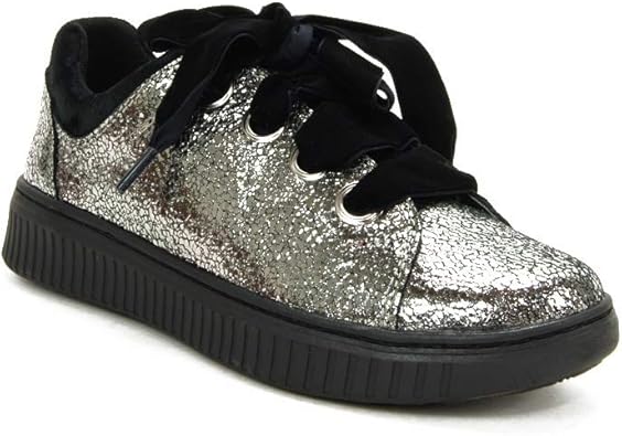 geox silver trainers