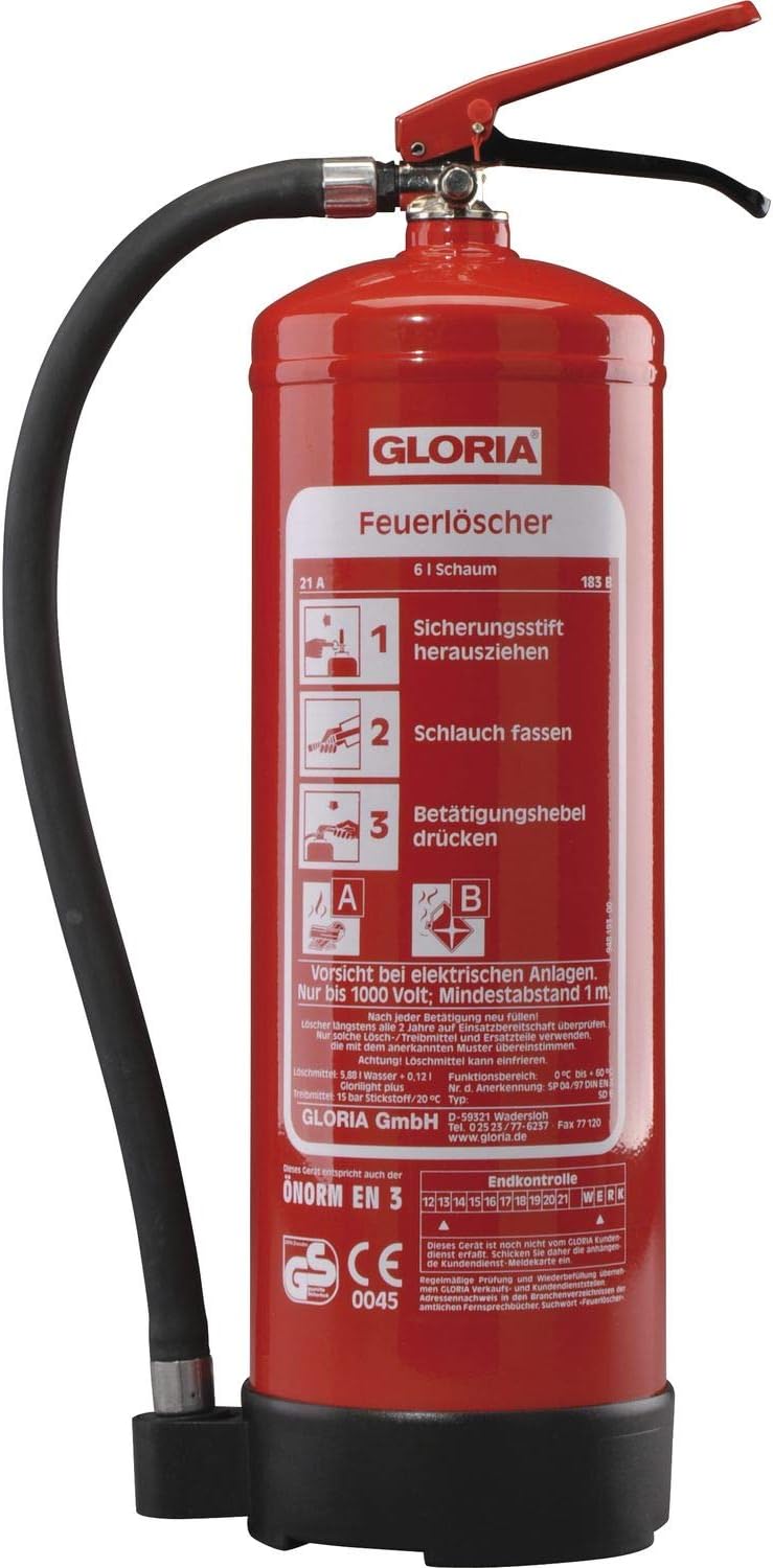 Gloria Feuerlöscher SD 6