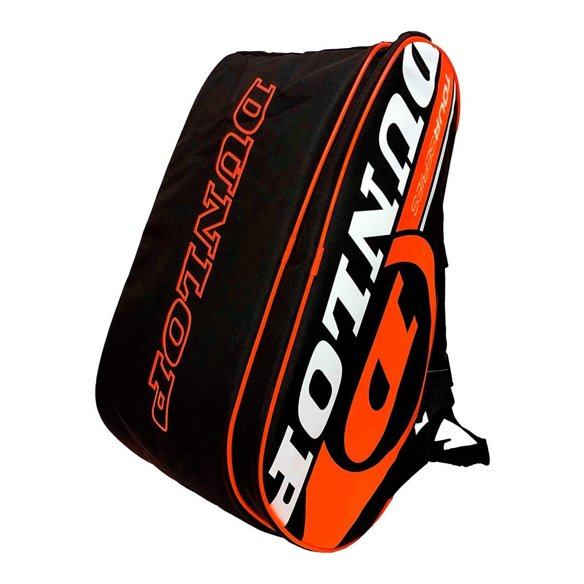 Dunlop Paddle Racket Tour Intro Black/Orange Fluorine, Bag, Adults Unisex, Medium, Orange, M