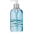 Thymes Moisturizing Hand Wash Soap with Pump - Luxury Hand Soap Gently Cleanses & Moisturizes - Skin Care with Glycerin & Kelp - Serene, Fresh Fragrance (Aqua Coralline, 8.25 oz)