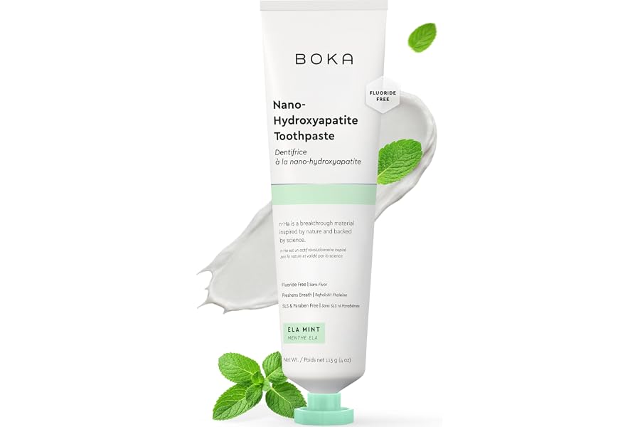 Gift Idea: Boka Nano Hydroxyapatite Toothpaste for Adults