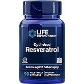 Life Extension Optimized Resveratrol, 90 Vegetarian Capsules