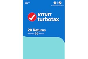 TurboTax 20 Returns 2025 - English - Windows - Digital Download [PC Download]