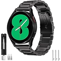 SPGUARD Metal Band Compatible With Samsung Galaxy Watch 4 Bands 40mm 44mm 2021 Galaxy Watch 4 Classic 42mm 46mm Band…