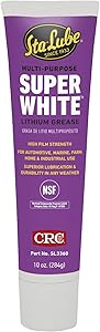 CRC SL3660 Super White Multi-Purpose Lithium Grease, 10 Wt Oz