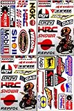 Repsol HRC Honda Motorcycles Dirt Bike ATV Helmet Racing Decal Sticker Sheet #HRC-401