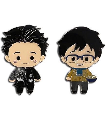 Amazon.com: Yuri On Ice Collectible Enamel Set| 6 Pack Collector's