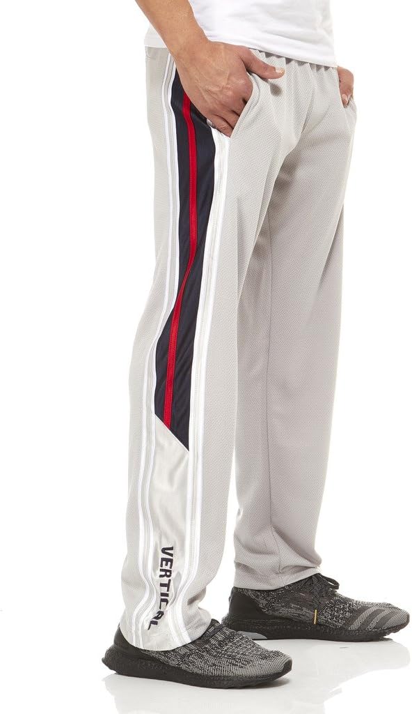 Vertical Sport Men’s Warm Up Track Pants – Relaxed Fit for Athletic and Casual Wear