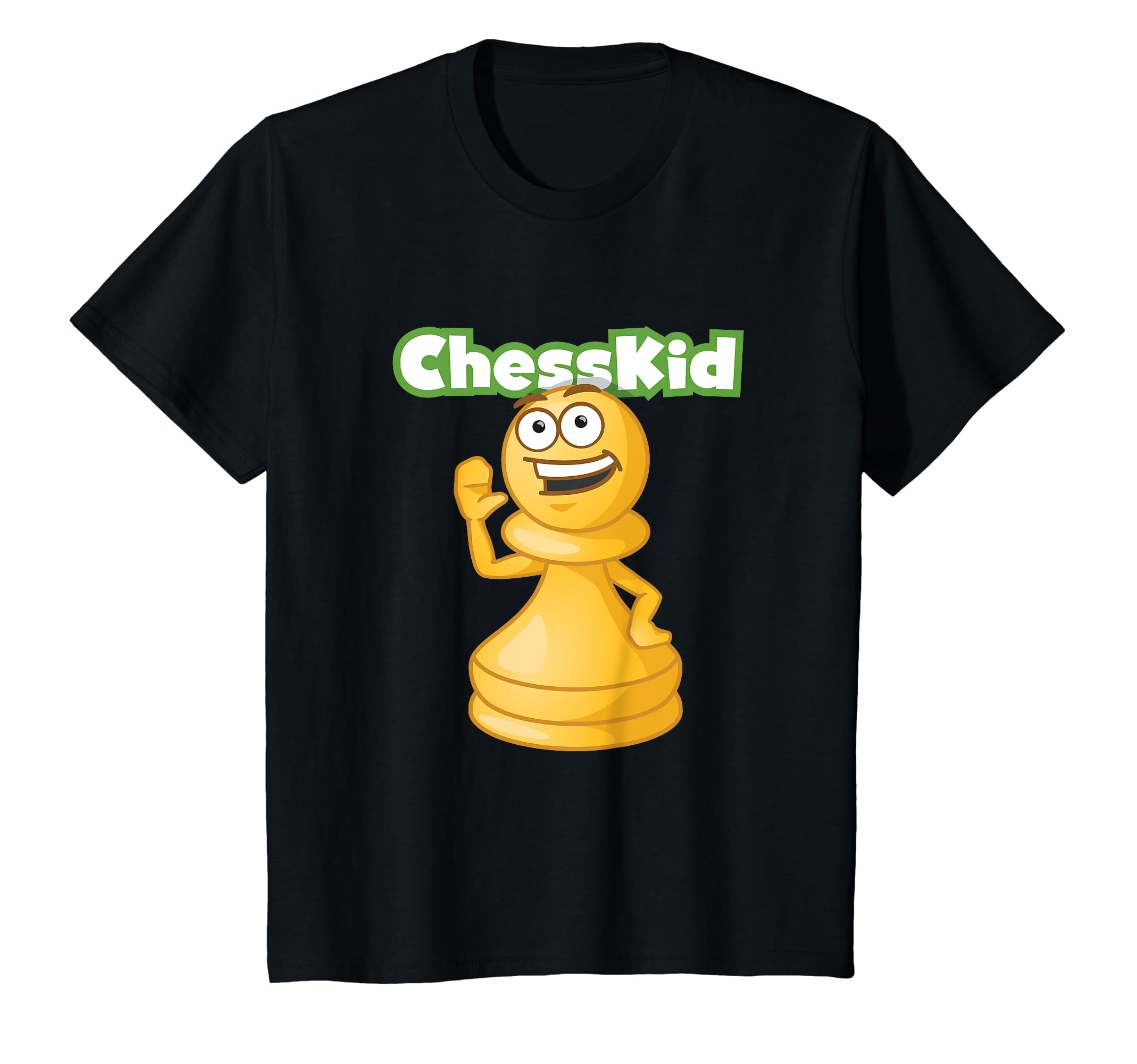 Youth ChessKid Peshka Logo Tee Shirt For Boy and Girl Chess Fans T-Shirt