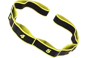 8 Section Dance Stretching Belt Pilates Pull Strap Belt Fitness Exercise Resistance Band With Number Strap Fitness Resistance