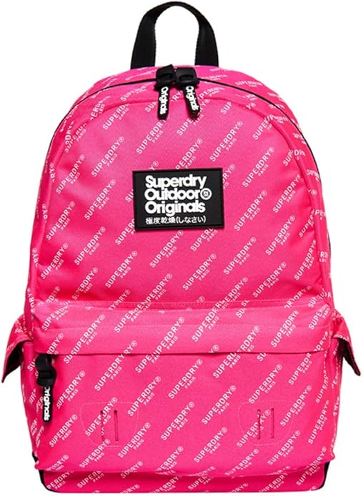 superdry backpack pink