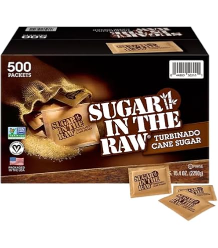 Amazon.com: Sugar In The Raw Sugar Packets, 25-count (Pack of 12