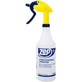Zep Professional Sprayer Bottle 32 ounces - Up to 30 Foot Spray, Adjustable Nozzle