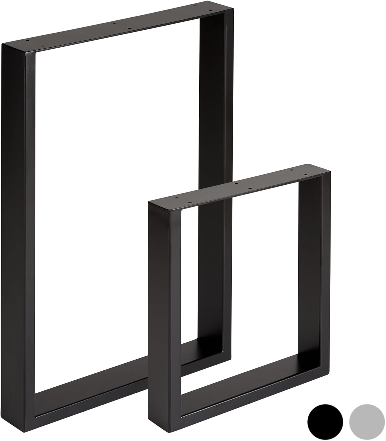 Hartleys Industrial Square Table Legs Choice of Size & Colour Amazon