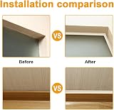 Yontree PVC Quadrant Trim 3m Self Adhesive Flexible Moulding Beading 9mm view 4