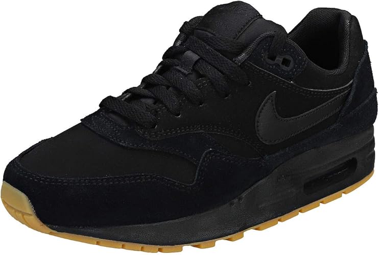 nike air max 1 gs black