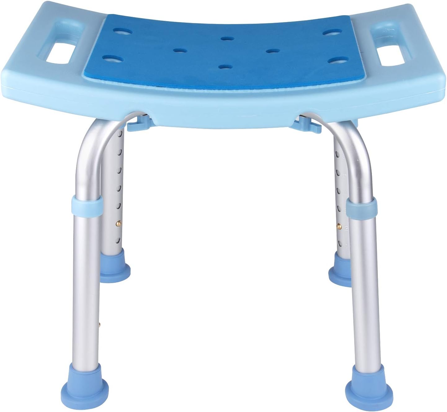 Shower Chair for Elderly Seniors,Shower Stools and Benches for Adults,Bath Chair Shower Benches for The Disabled,Shower Seats,Blue Tub Chair: Health & Personal Care