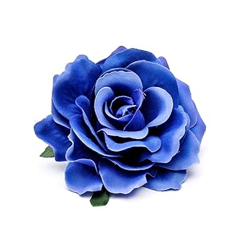 Amazon Com Mopolis Women Lady Party Rose Hair Clip Solid Corsage
