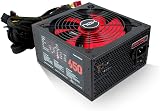 NOX NX 650W Power Supply NXS650-650W SLI Crossfire 140mm Fan Ultra Quiet Black view 1