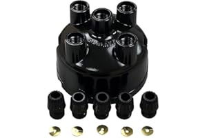 JJAGPARTS Distributor Cap (For Lucas distributor) Fits International B-275 B-276 B-414 Ford Dexta Massey Ferguson TE20 TEA20 FE35 Tractor 3047513R1 829937M1