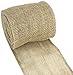 Kel-Toy Jute Burlap Ribbon Roll, 6-Inch by 10-Yard, Natural