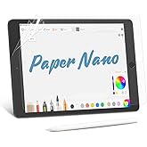 MOBDIK 2 Pack Paperfeel Screen Protector Compatible with iPad 9/8/7 (10.2 Inch, 2021/2020/2019, 9th/8th/7th Generation), Craf