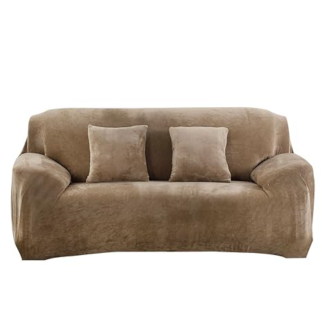 Buy Sofa 3seater Camel Color Generic Stretch Sofa Slipcover