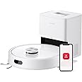 roborock Q7 M5+ Robot Vacuum and Mop, Upgraded from Q5 Max+, 7 Weeks Self-Emptying, 10000Pa Suction, Dual Anti-Tangle System, for Pet Hair & Carpet, PreciSense LiDAR Navigation, App Control, White