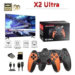 Actualia X2 Ultra Wireless Retro Game Console, 128G