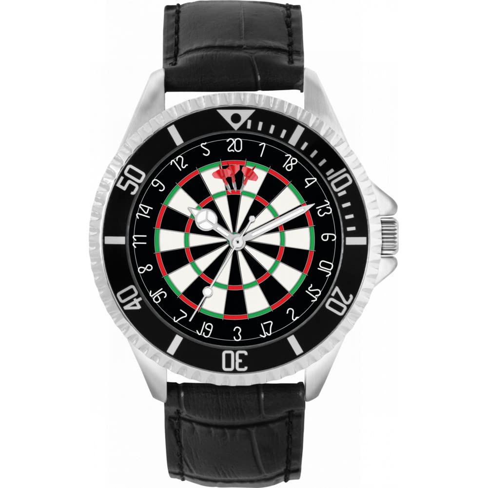 Toff London Mens Dartboard 180 Watch