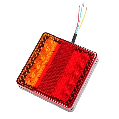 AOHEWEI LED Anhänger Rückleuchten Bremsleuchte für Lkw Heck Beleuchtung Set Stoppen Blinklicht 12v Wasserdicht perfekt für De