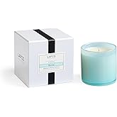 LAFCO New York Classic Candle, Marine - 6.5 oz - 50-Hour Burn Time - Reusable, Hand Blown Glass Vessel - Made in The USA