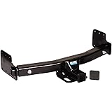 Reese Towpower 37096 Class III Multi-Fit Receiver Hitch with 2" Receiver opening, includes Hitch Plug Cover,Black