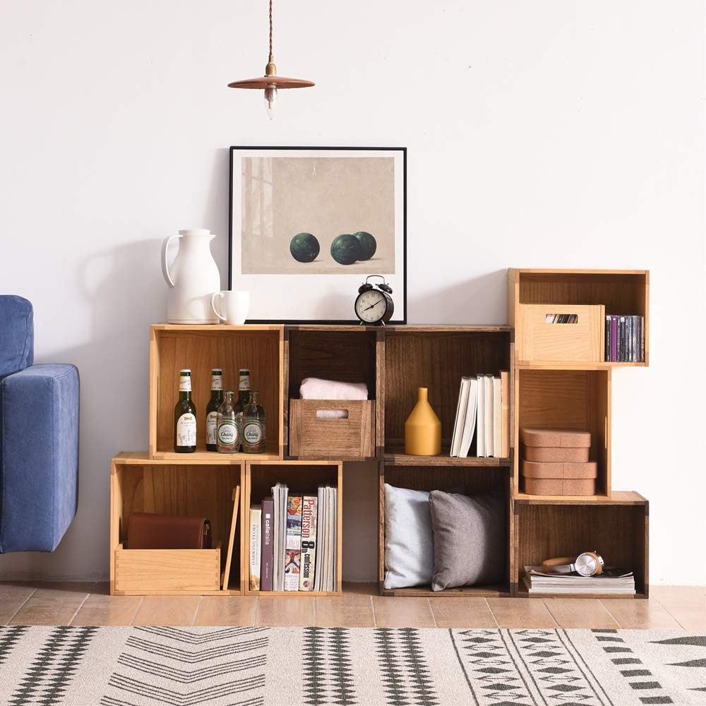 NM KIRIGEN stackable storage cubes open cube storage for Home Books ...