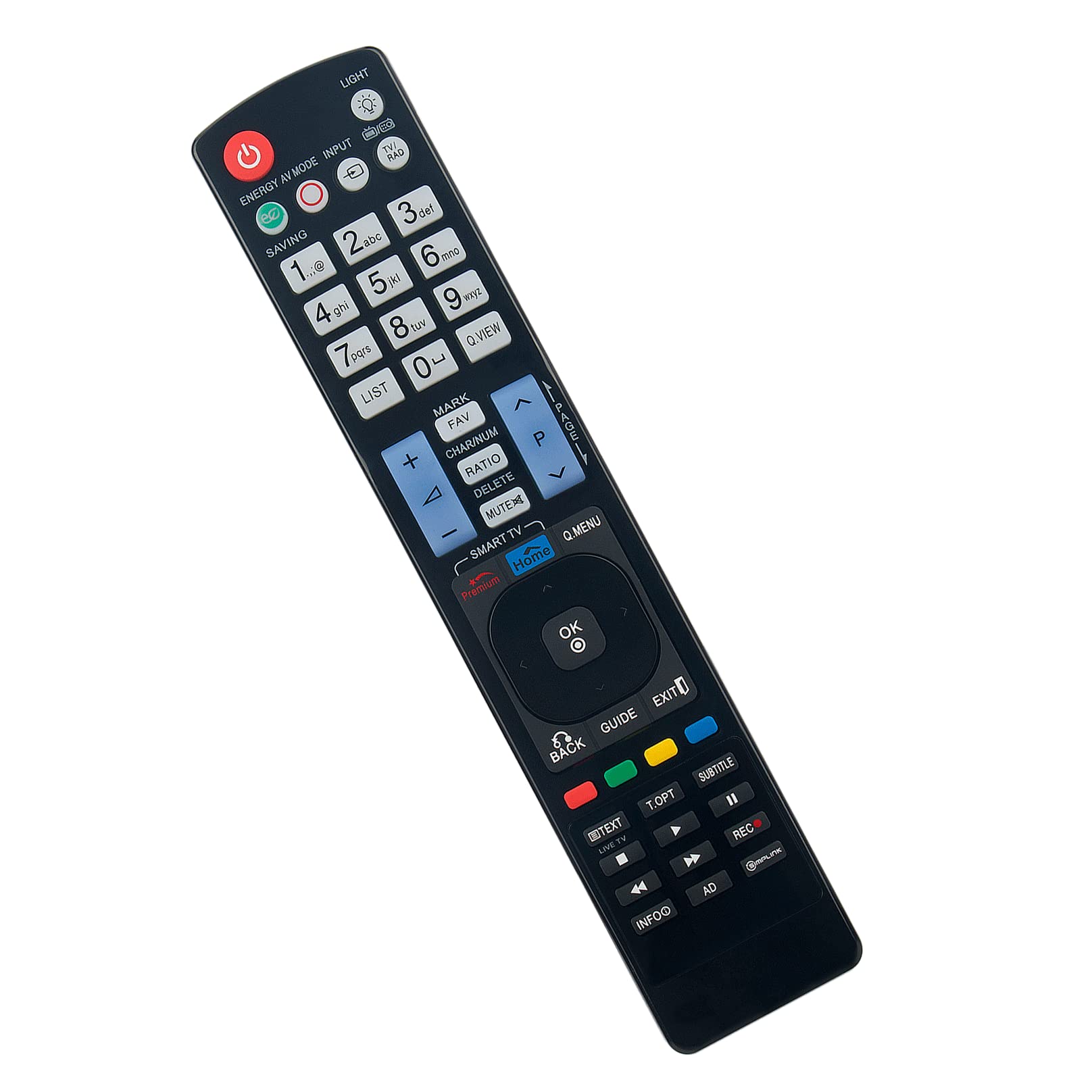 AKB72914049 Replaced Remote Control - VINABTY Compatible with LG TV AKB72914049 remote control 55lW770W-ZA 42LV770S-ZA 47LV770S-ZA 72lZ9700-ZA 37lW5590-ZE 32lW579S-ZD