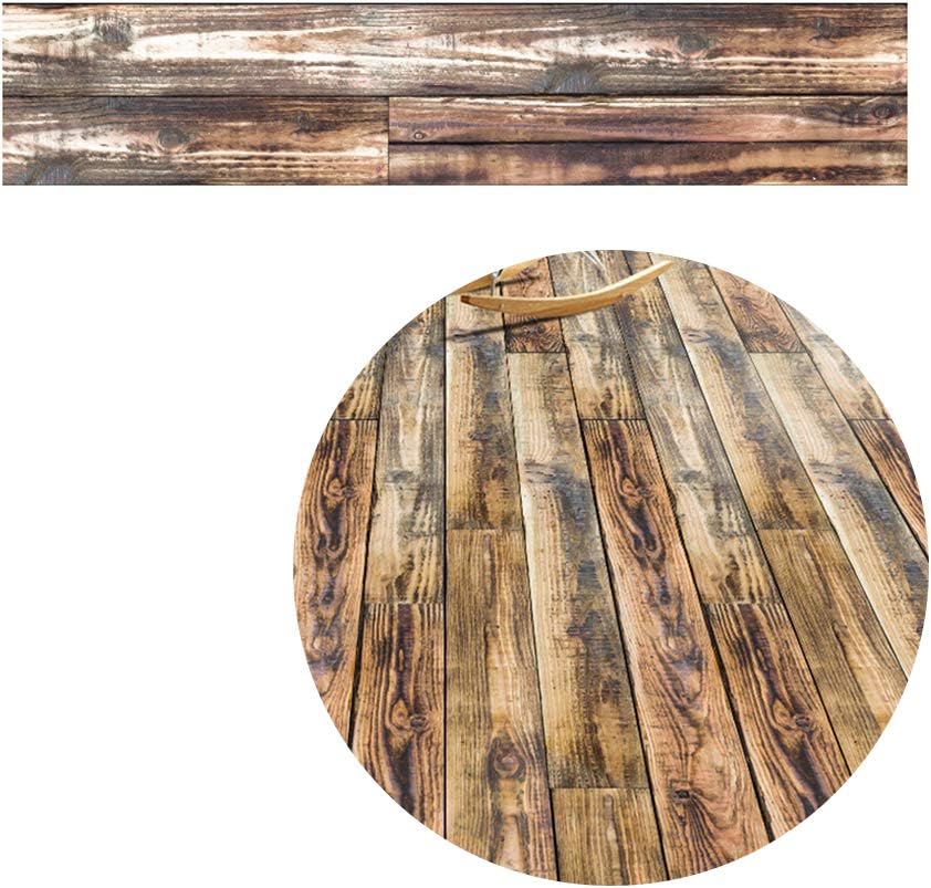 Junecat 5M Autoadhesivo de Madera del Grano Contacto con el Suelo Papel