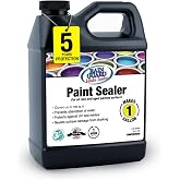 Rain Guard Water Sealers SP-9001 Paint Sealer Concentrate Makes 1 Gallon - Clear Semi-Satin Finish - Water Repellent Protection for All Painted Surfaces - Water-Based Silane/Siloxane Acrylic
