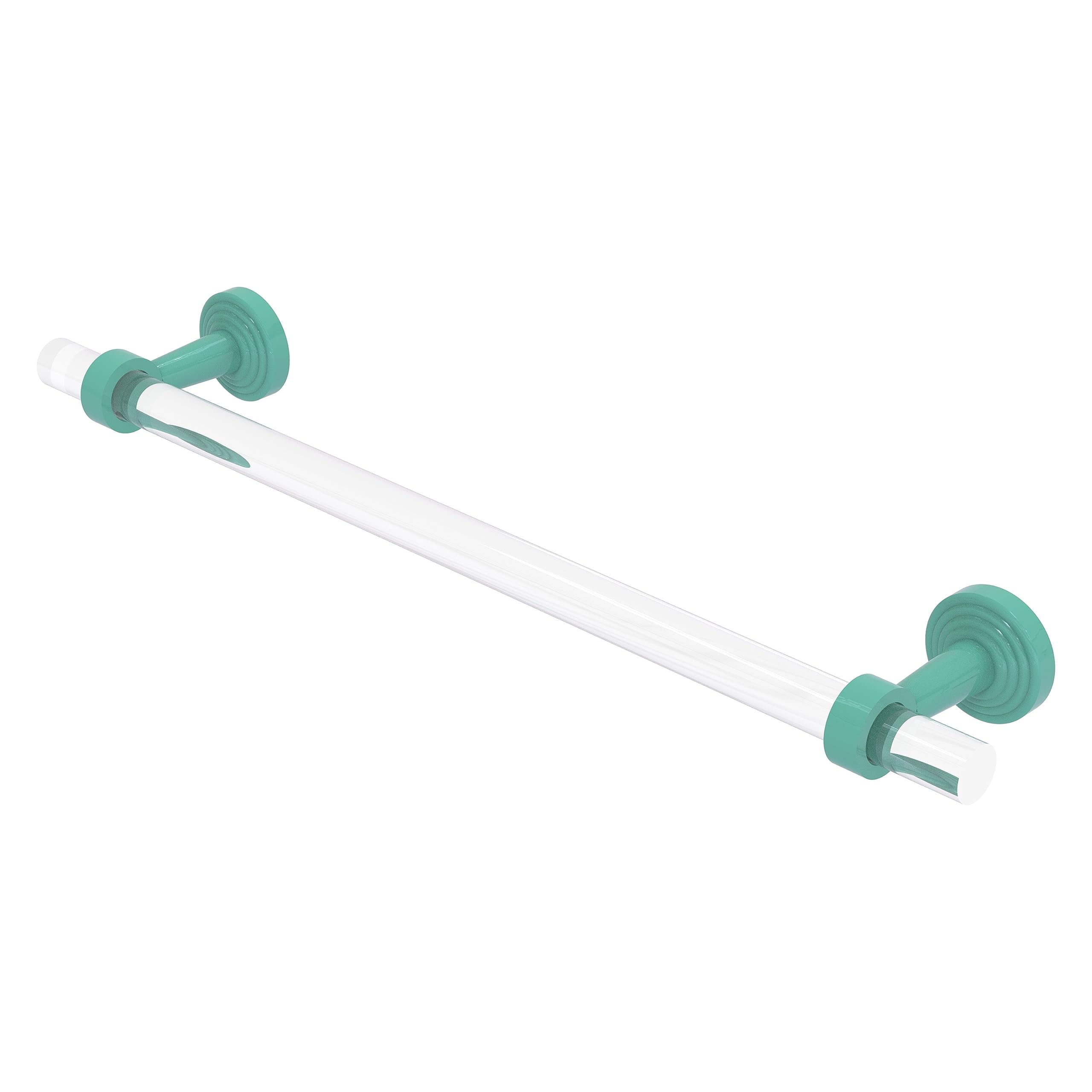 Photo 1 of Allied Brass PB-41-18-SFG Pacific Beach Collection 18 Inch Towel Bar, Sea Foam Green